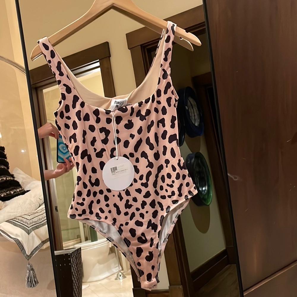 Leopard body suit